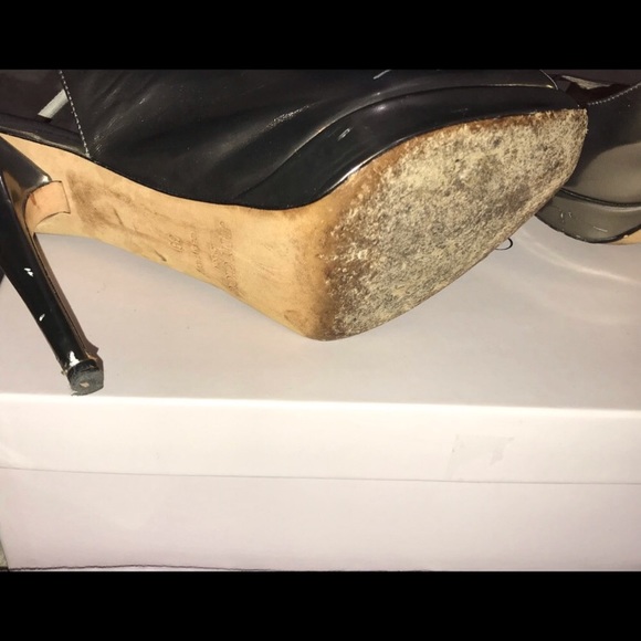 Jimmy Choo Metallic Heels - Picture 6 of 7